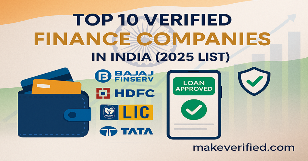 Top 10 Verified Finance Companies in India