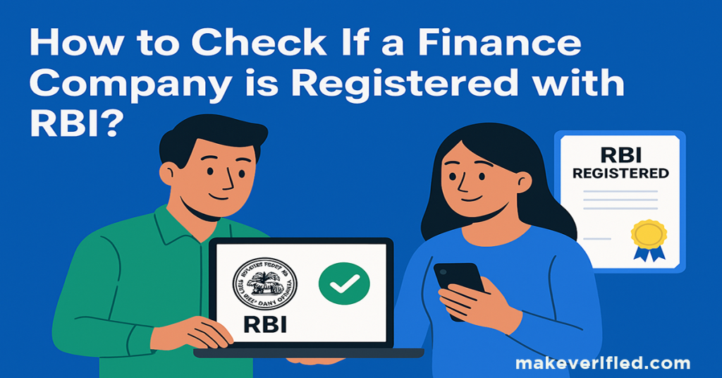 How to Check If a Finance Company is Registered with RBI