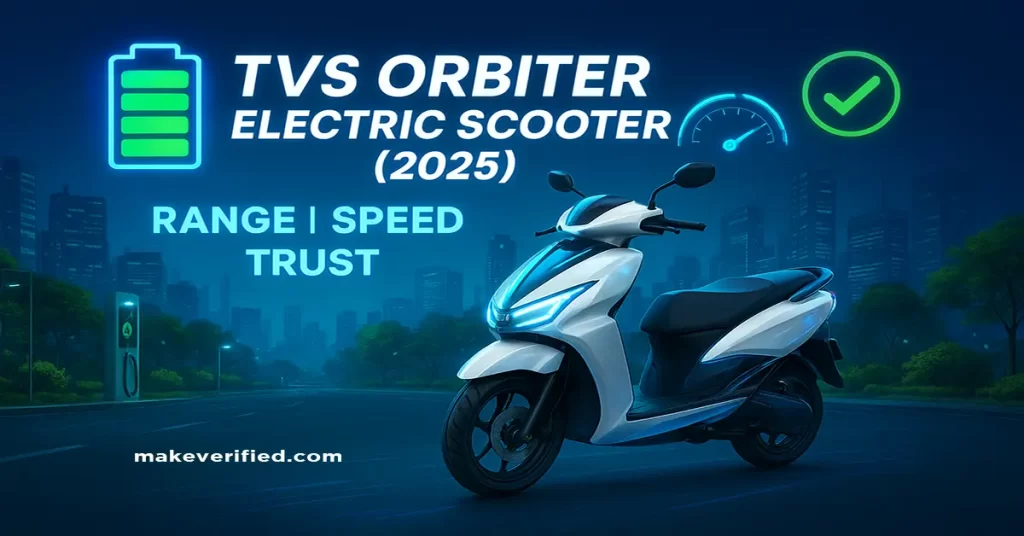 Tvs Orbiter Electric Scooter