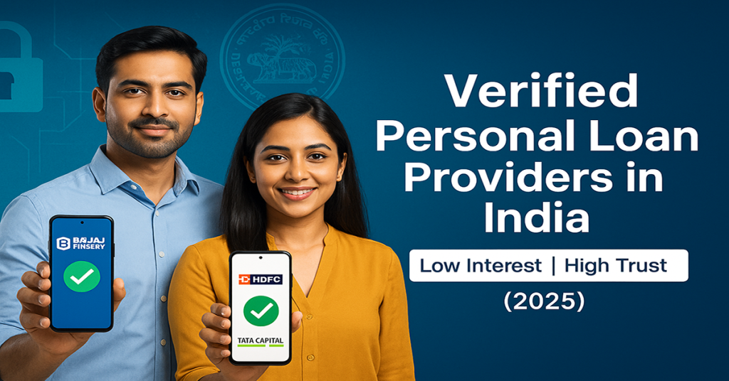 Verified Personal Loan Providers in India